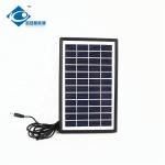 3 Watt 6V Portable Glass Laminated Solar Panels ZW-3W-6V-2 Outdoor Power Station