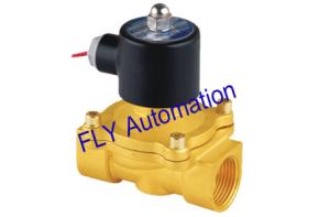 Wholesale 1.05 Mpa 24V Unid 2 Ways Brass Zinc Alloy Water Solenoid Valves 2W250-25 from china suppliers