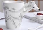 Food Grade Three Dimensional 15 Oz Zebra Mugs