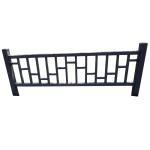Industrial Forged Wrought Iron Banister Rails Rod Custom For Stair