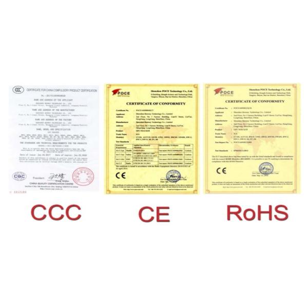 Mini GPS Tracker Device Wide Voltage DC 9V - 100V With 200mah Rechargeable Li - Ion Battery