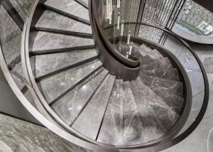 Wholesale Stylish Heat Bent Curved Balustrade Irregular Shaped Glass from china suppliers