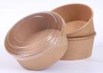 Biodegradable Disposable Microwave Fast Food Container kraft paper bowl