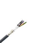 PVC Insulation Jacket 30V UL20276 Tinned Copper Stranded Cable Shielded 10 Pair