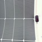 Flexible 580W Soft Solar Hybrid Inverter for Roof Material -40-85 Operating