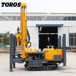 YUCHAI Engine 85KW Water Well Drilling Rig Steel Crawler Type