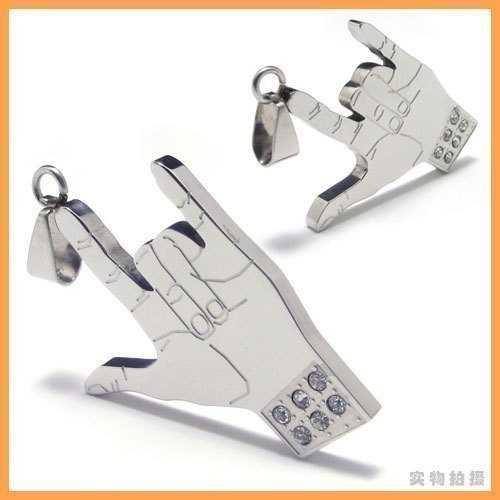 Fashion 316L Stainless Steel Tagor Stainless Steel Jewelry Pendant for Necklace