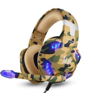 Wholesale 2.2kohm Wired Kotion Each G2600 Camo Gaming Headset from china suppliers