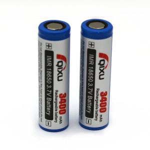 Wholesale NEWEST QIXU High capacity 18650 3400mAh 3.7v rechargeable Li-ion battery with E-cig from china suppliers