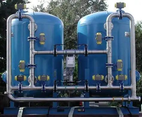 Pharmaceutical Industry 6000L/H Industrial Water Filtration Quartz Sand /