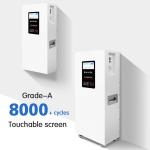 7-Inch Touch Screen Display Home Energy Storage Battery 51.2v 15KWH Lithium