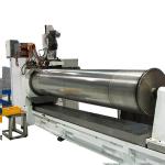 30RPM Max Oil Well Screen Wire Mesh Making Machine 0.01MM Tolerance