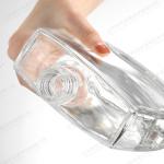Clear Empty Glass Bottle for Beverage Industrial 375ml 500ml Gin Whiskey Tequila