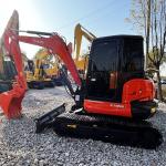 Micro Kx165 Used Kubota Excavators 6000kg For Construction Engineering