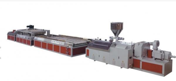 Quality Professional Wpc Extrusion Line , Wpc Production Line For Wood Plastic Composite Sheet for sale