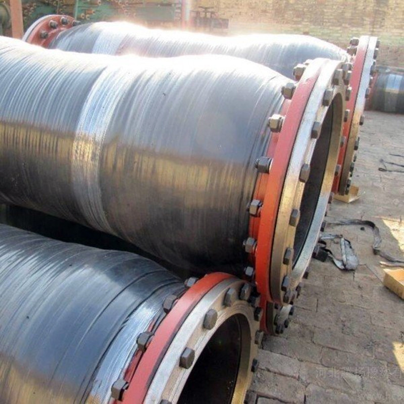 Corrosion Resistant Armored Hose Pipe Flexible Rubber Hose For Dredging
