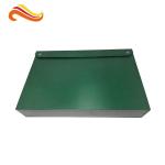 Leather Paper Material Magnet Folder Box , Green Color Office Storage Box