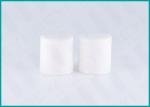 24mm White Disc Top Pet Bottle Caps / Shampoo Bottle Cap With Highly Sealed