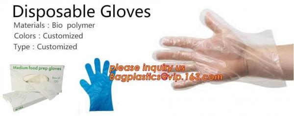 Quality Disposable Gloves, 1000 Pcs Plastic Gloves for Kitchen Cooking Cleaning Safety Food Handling, Powder and Latex Free for sale
