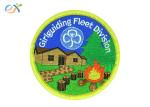 Girl Guiding Division Iron On Embroidered Patches Logo Customized For Clothing