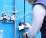 JT709A Small GPS Lock Keyless Remote Control Tamper Alert For Container Door