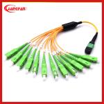 Fiber Optic Buffer Tube Fan Out Kit 0.9mm High Stability Bundle 12 Core Splitter