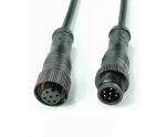 06 poles circular male female waterproof connector,3poles mini connector for LED