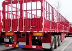 CCC Steel Q345 Stake Semi Trailer 60T Fence For Livestock