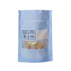 Wholesale Heat Seal Plastic Packaging Bag For Nut Chocolate Candy With Child Proof Zipper from china suppliers
