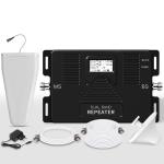 Improve Your 4G Signal Booster High Gain 70dB Dual Band Repeater 900MHz 1800MHz