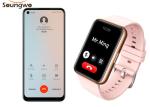 Full Touch Smart Watch For Girls Play Music Do The Exercise PPG BP Monitor