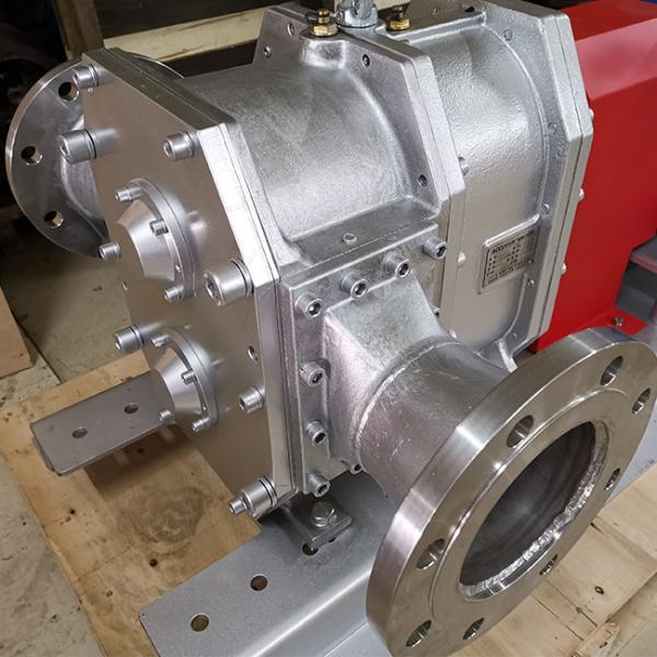 Anticorrosive Stable Sanitary Rotary Lobe Pump , Wine Industry Stainless Lobe