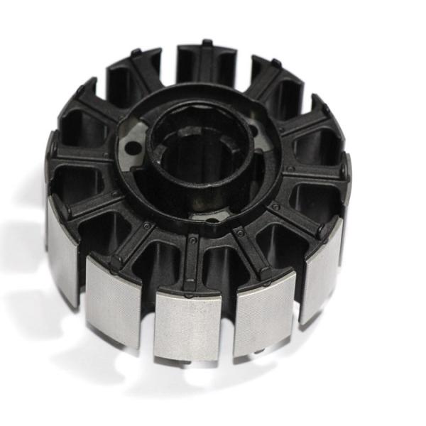 Vertical 120Ton Plastic Injection Molding Machine For Threaded Insert With Double Slide