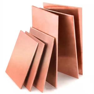 Wholesale Customized 99.9% Pure C10200 C10300 C11000 C12000 T1 T3 Brass Plates Red Copper Sheets from china suppliers