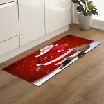 Christmas Long Strip Washable Kitchen Carpet For Sofa Area