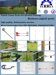 104cm Pigtail Spring Steel Electric Fence Posts