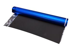 Wholesale Black Acoustic Floor Underlayment EVA Foam Blue Aluminum Film 3mm Foam Underlay from china suppliers