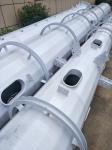 Electrical Galvanized Slip joint Monopole Cell Tower
