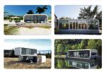 Customized Color Luxury Apple Cabin Movable House Office Pod for Outdoor Working