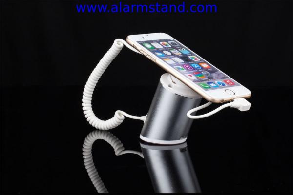 COMER smartphone alarm anti-theft desktop display stands system for retail stores
