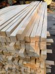 Indoor Furniture Zealand Pine Radiata Pine Square Solid Wood Strips Slats Board