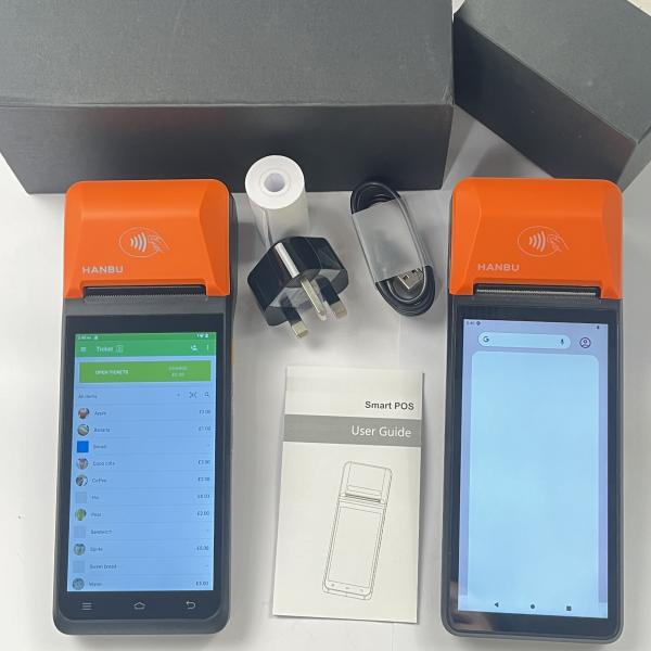 3GB RAM 16GB ROM Payment Terminal Android 14 Mobile POS Device T606 TMS Support