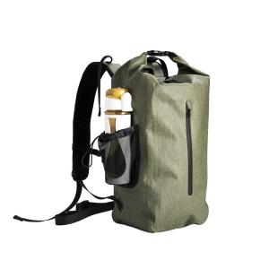 Wholesale 2022 Custom Army Green Outdoor Men Laptop Bag Waterproof Bags Travel Camping Hiking Backpack from china suppliers