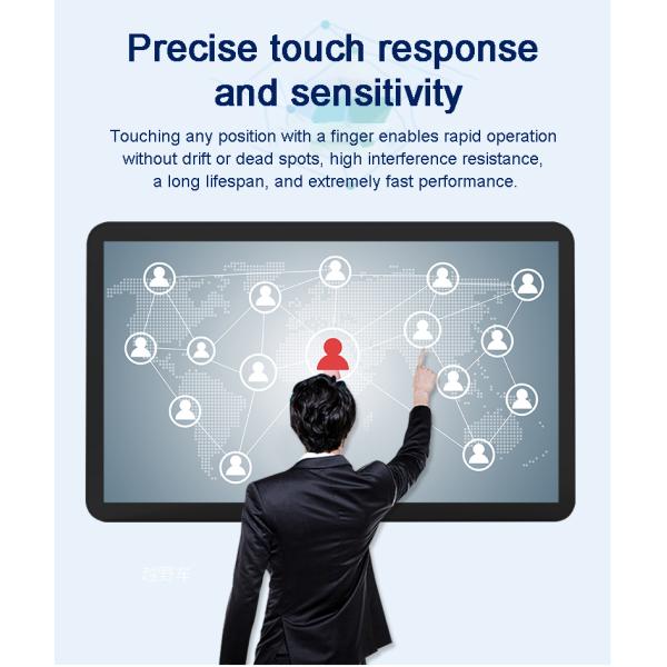 300cd/㎡ Embedded Industrial LCD Touch Screen 27 Inch Industrial Touch Pc