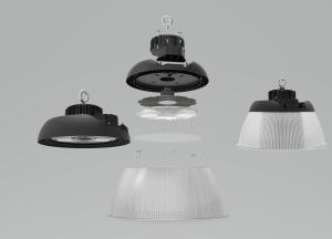 Wholesale 200W Ufo Smart Dimming Workshop Garage Lighting 150lm/W from china suppliers