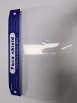 Professional Chemical Face Shield Dust Proof PET Film Fluid Resistant Eco