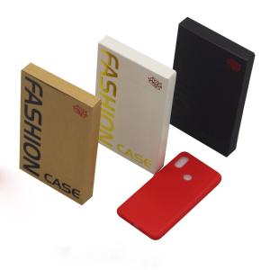Wholesale Embossed Printing Cell Phone Accessories Packaging , Mobile Cover Packaging Box from china suppliers