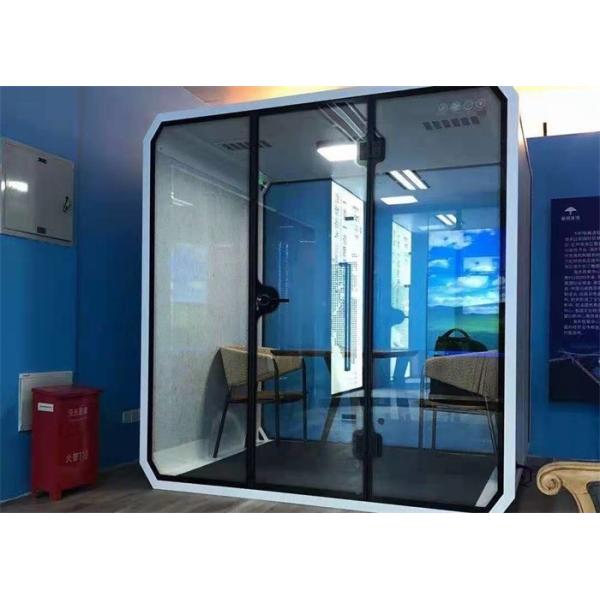 Wholesale Sound Insulation Acoustic Meeting Pods , Movable Meeting Booth Pods from china suppliers