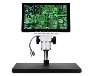 Wholesale Integrated Industrial Video Microscope with Zoom Lens Max 4.5X and 12 Million Pixel Camera from china suppliers