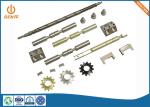 High Precision Red Copper CNC Turning Parts Chrome Plating Surface